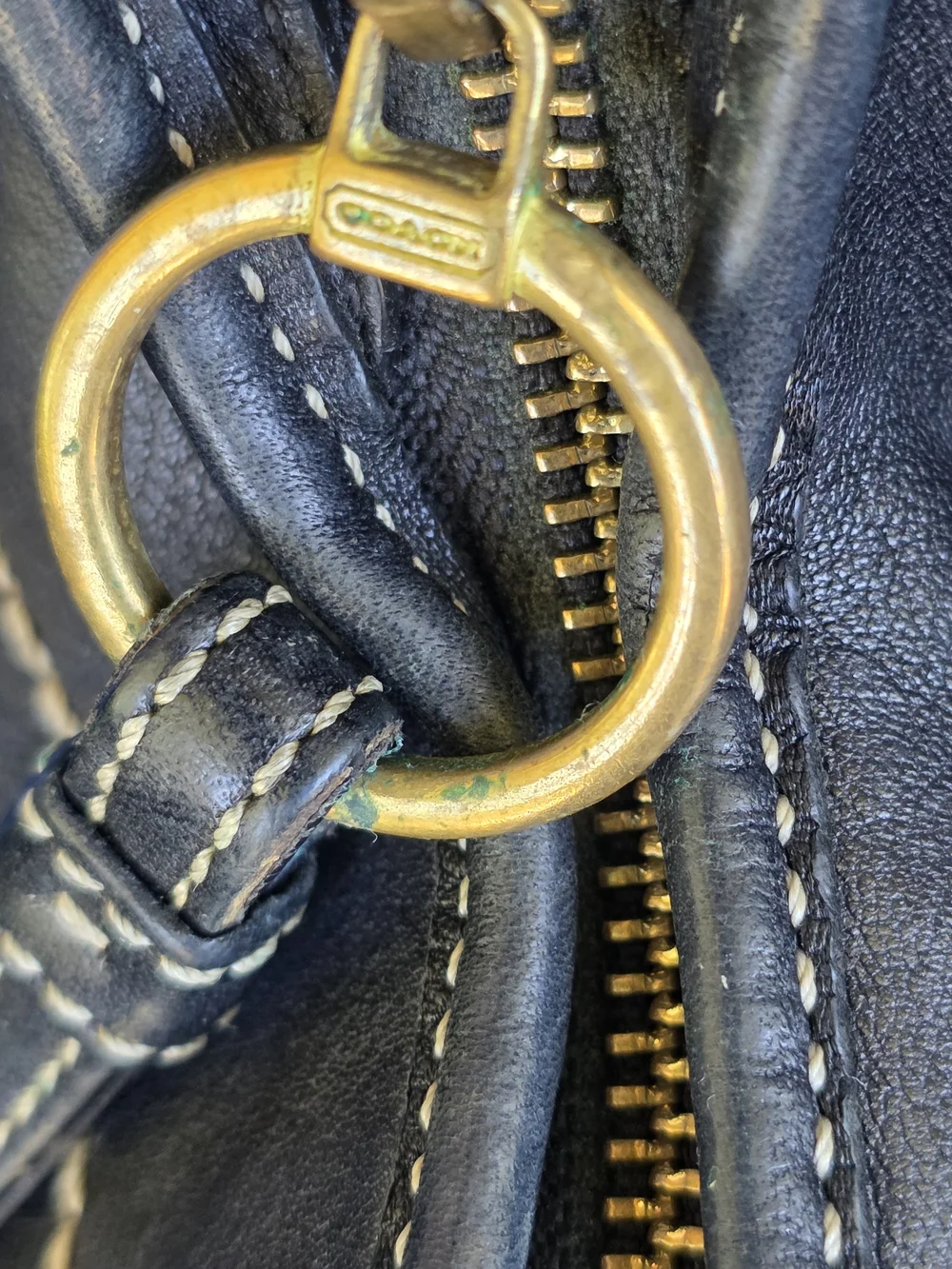 Coach 10739 Black Leather Mini Ergo Hobo Shoulder Bag Y2K - Picture 2 of 16